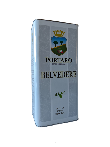 Włoska Oliwa z oliwek do smażenia - Sansa - Belvedere - Bańka 5 litrów