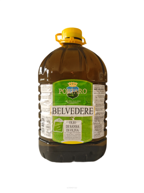 Włoska Oliwa z oliwek do smażenia - Sansa - Belvedere - PET 5 litrów