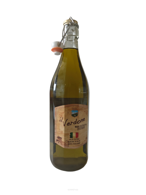 Włoska Oliwa z oliwek Extra Virgin Niefiltrowana - 