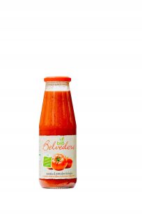 Włoska Passata Bio z pomidorów uprawianych w 100% w Kalabrii - Portaro - 700g